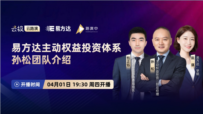 易方达主动权益投资体系孙松团队介绍